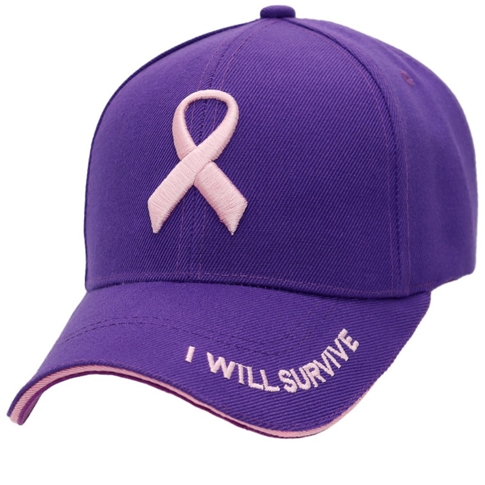(NWT) Breast Cancer Awareness Ribbon Baseball Cap